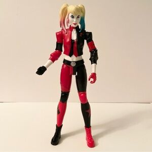 DC Comics Harley Quinn Action Figure Spin Master Red Black 2020